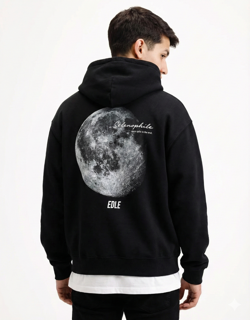 Black Selenophile Hoodie
