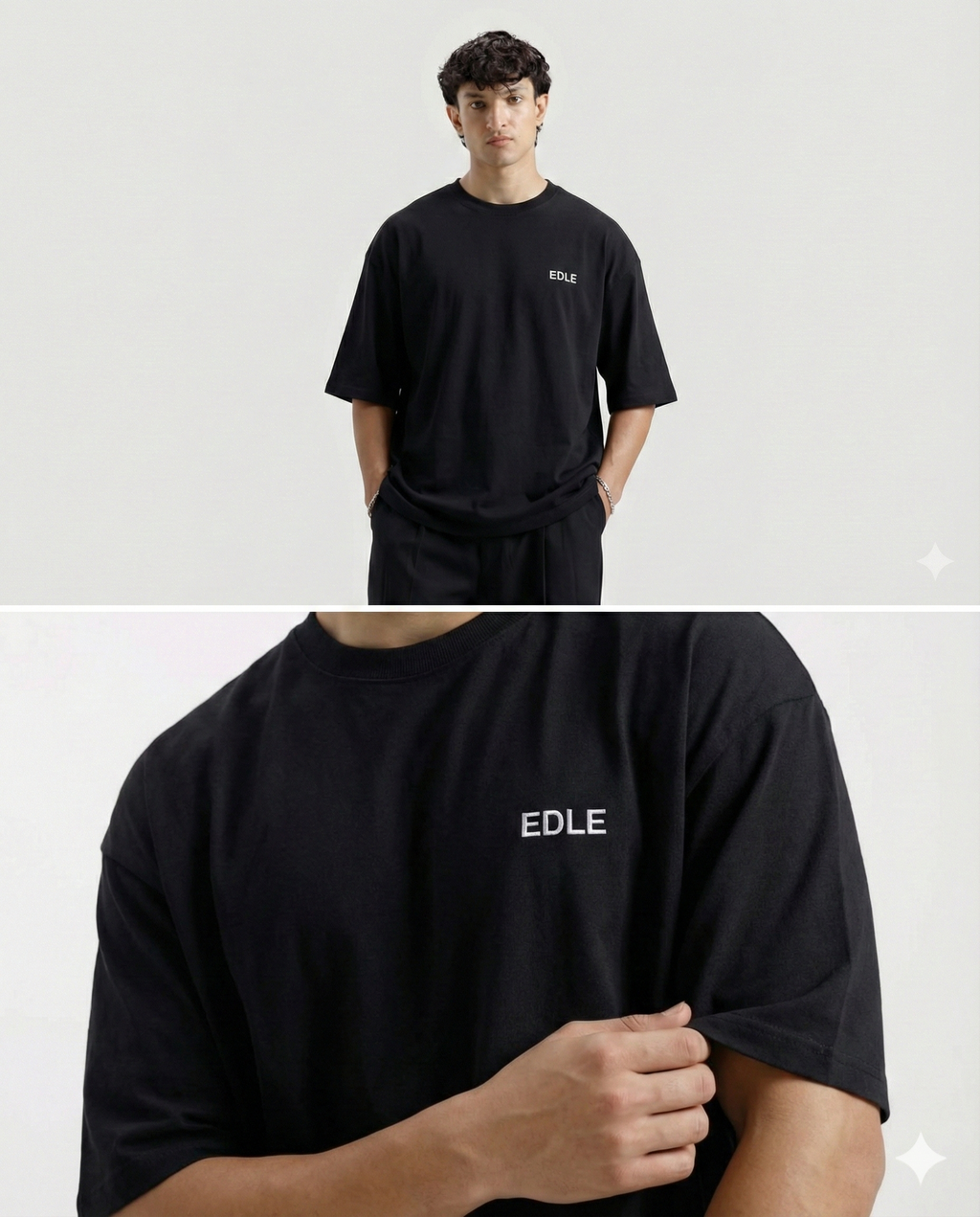 Black Classic Oversized T-shirt