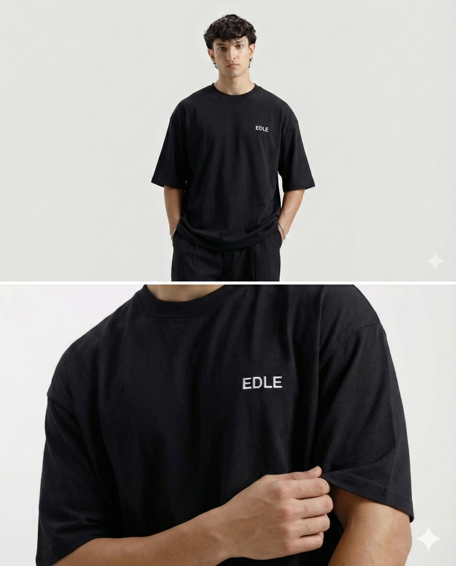 Black Classic Oversized T-shirt