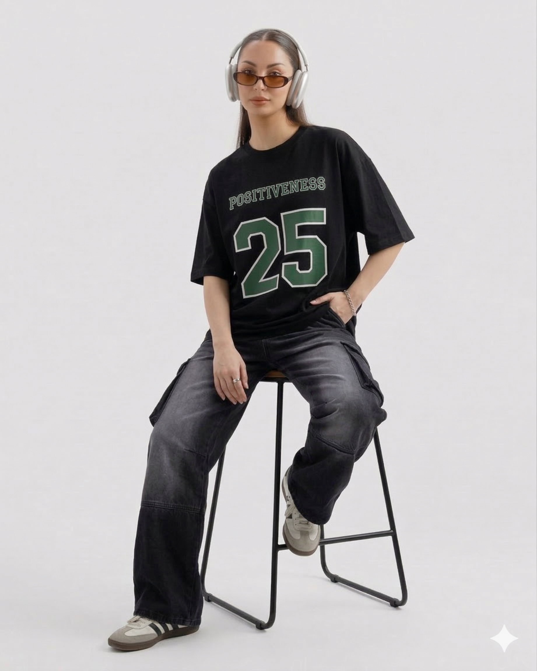 Positivenss Oversized Tee