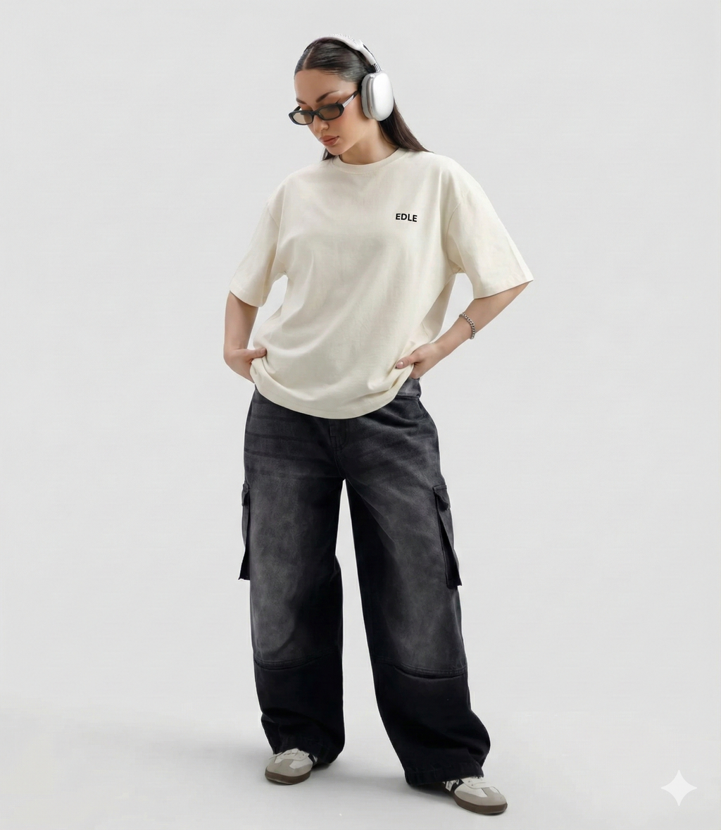 Off white Oversized T-shirt