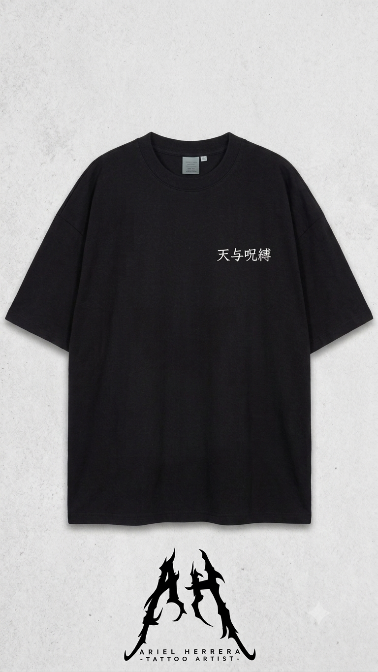 Toji Fushiguro Printed Tee