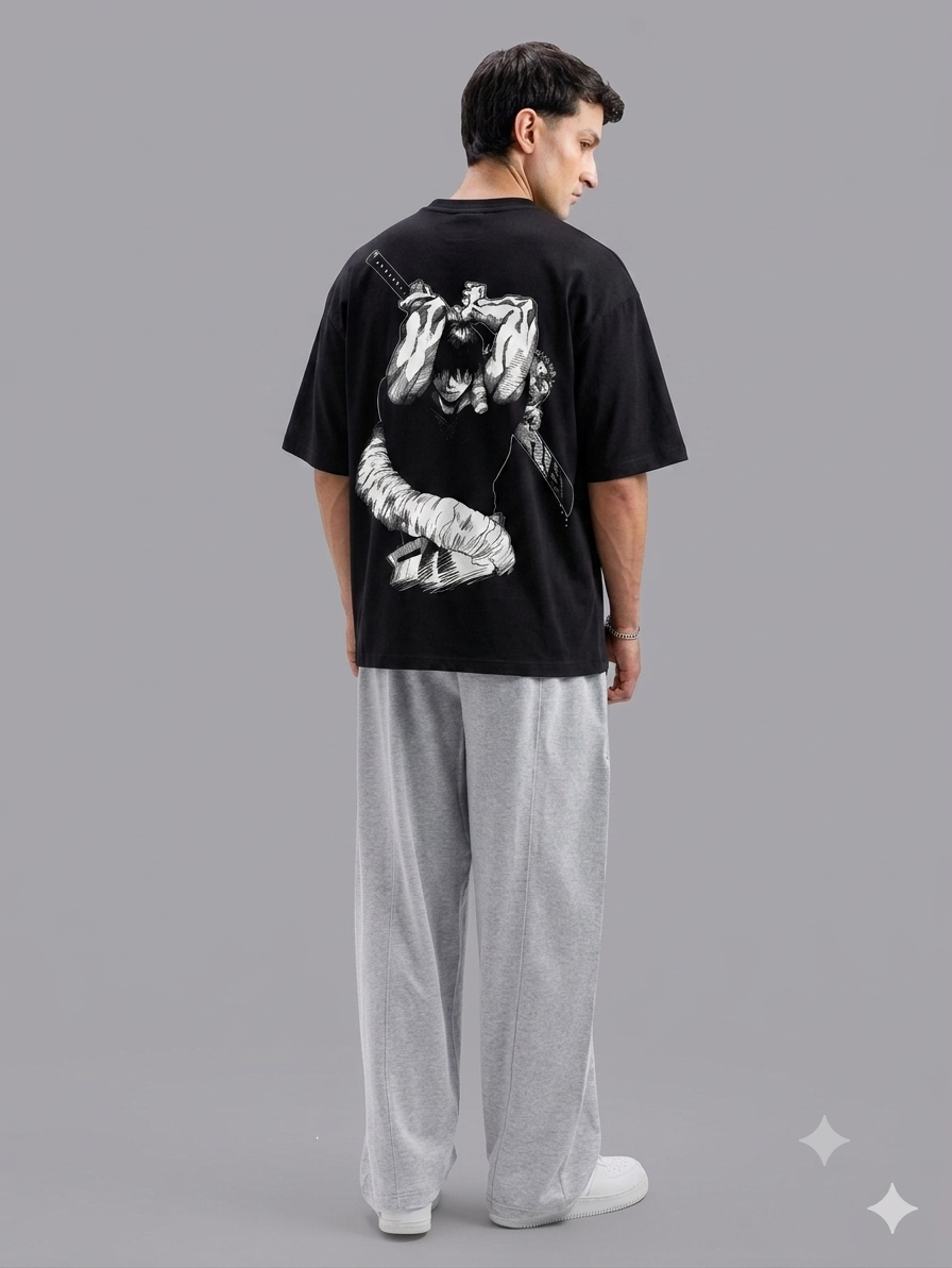 Toji Fushiguro Printed Tee