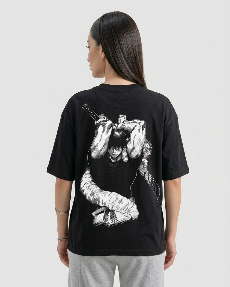 Toji Fushiguro Printed Tee