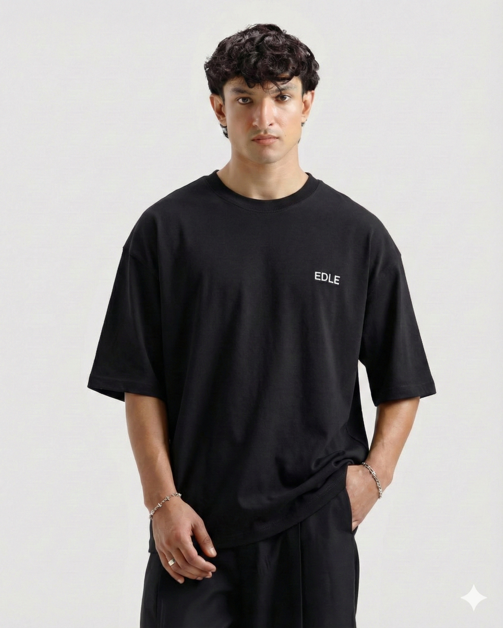 Black Classic Oversized T-shirt