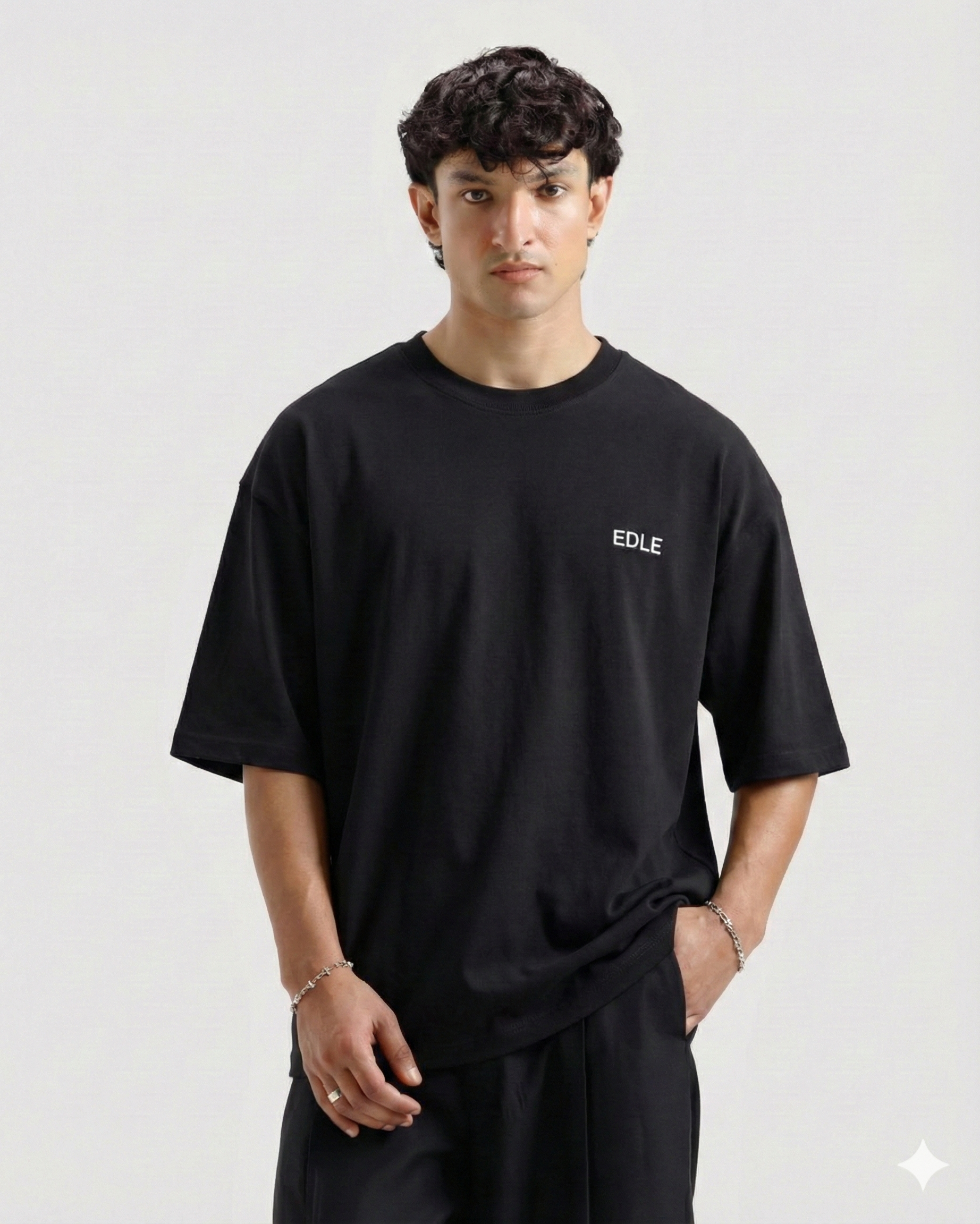 Black Classic Oversized T-shirt