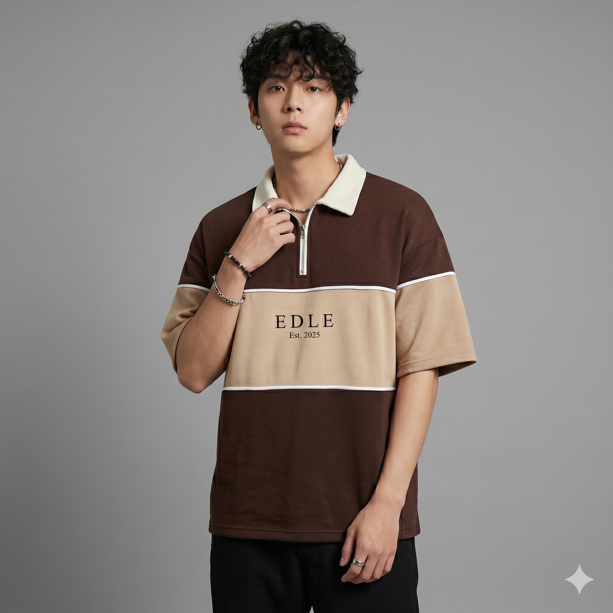 Zipper Classic Old Money Polo