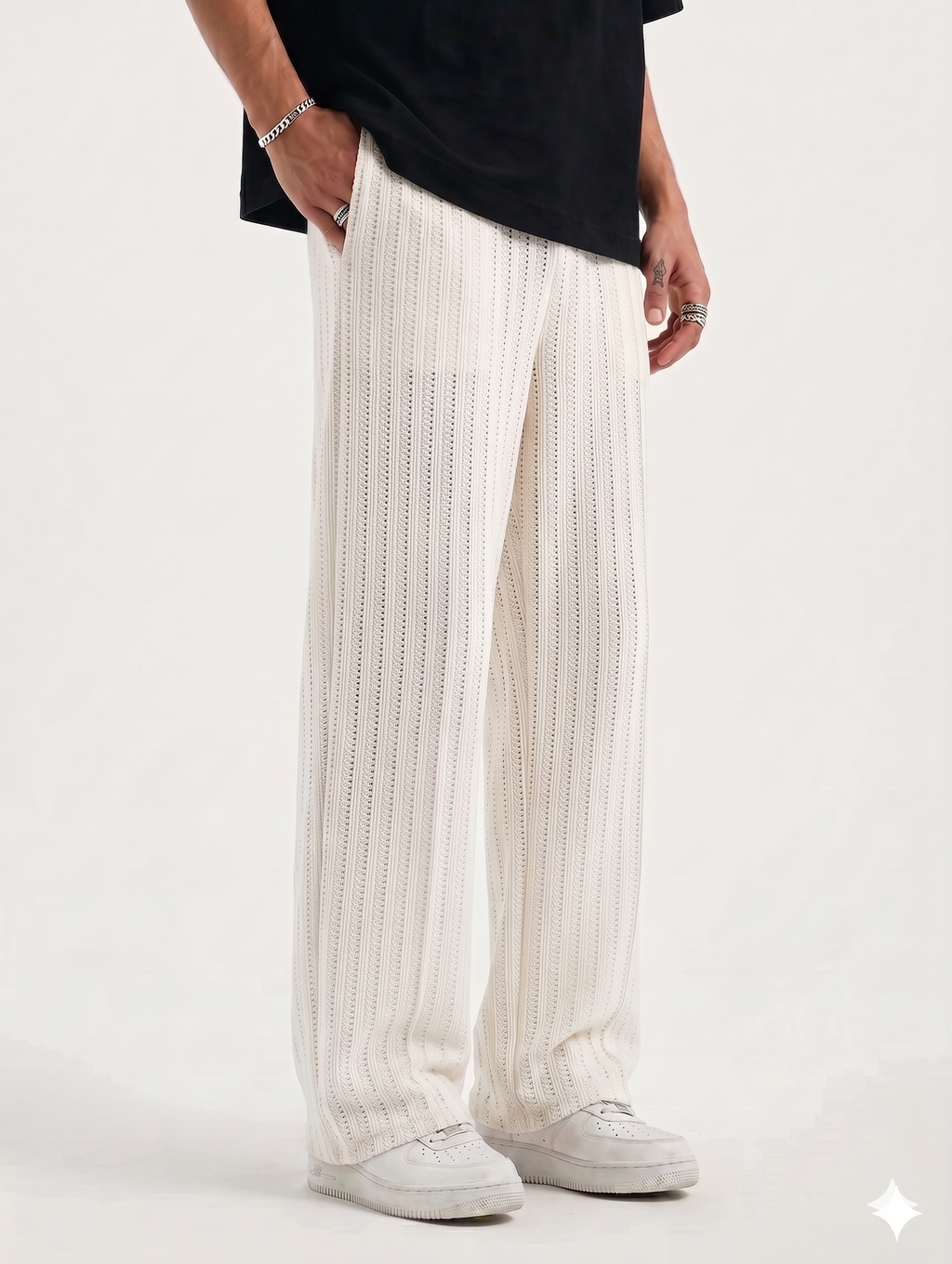 Pack of 3 Knitted Trousers