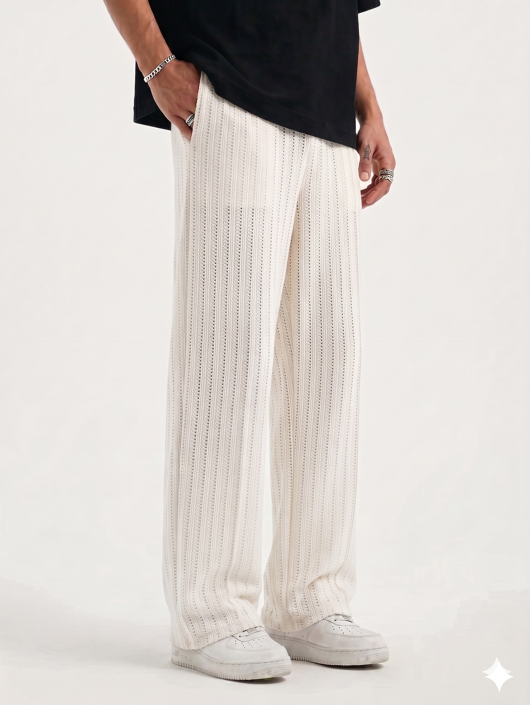 Pack of 3 Knitted Trousers