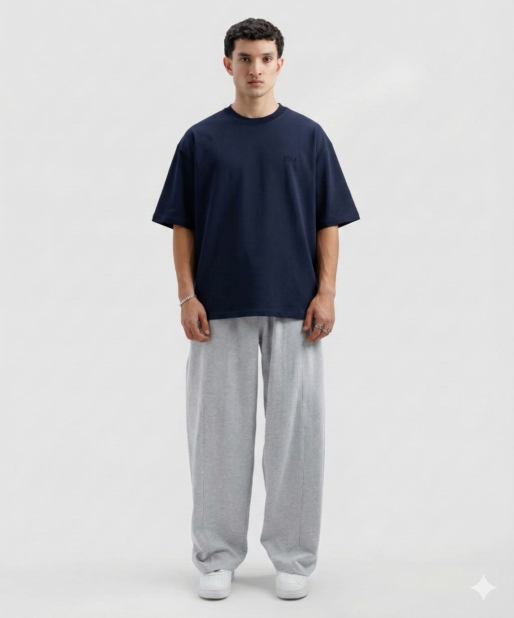 Neavy Blue Oversized T-shirt