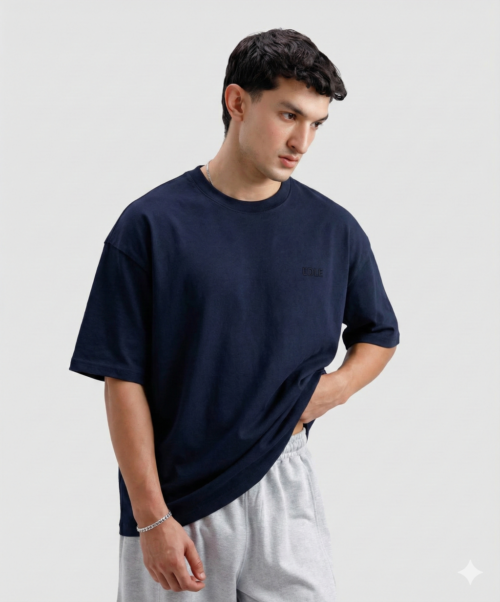 Neavy Blue Oversized T-shirt