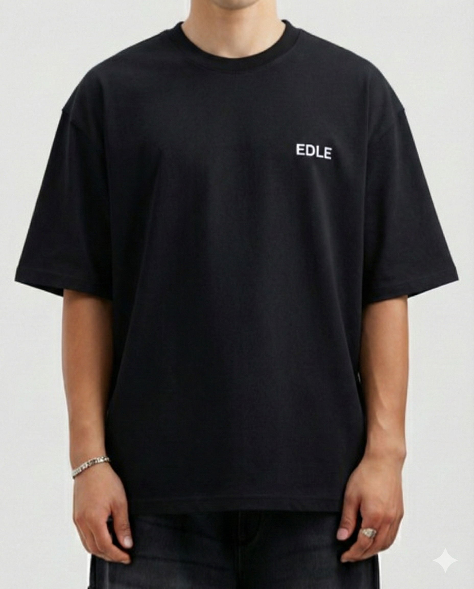 Black Classic Oversized T-shirt
