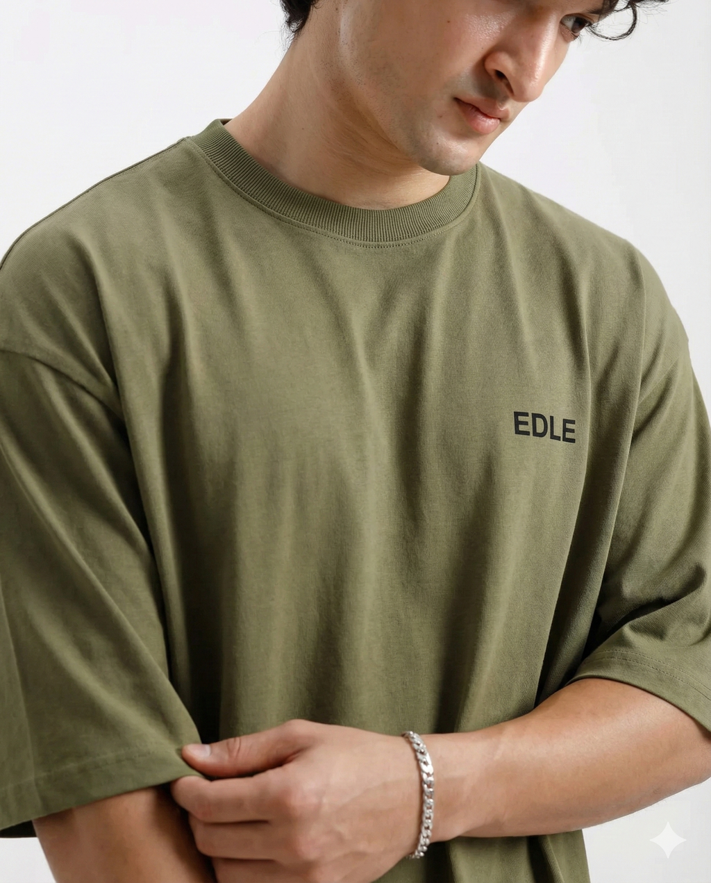 Olive Green Oversized T-shirt
