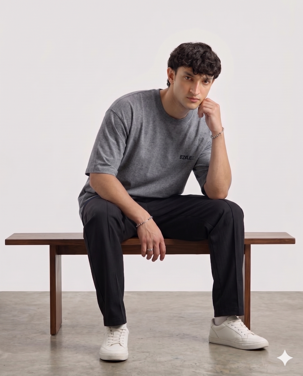 Grey Oversized T-shirt