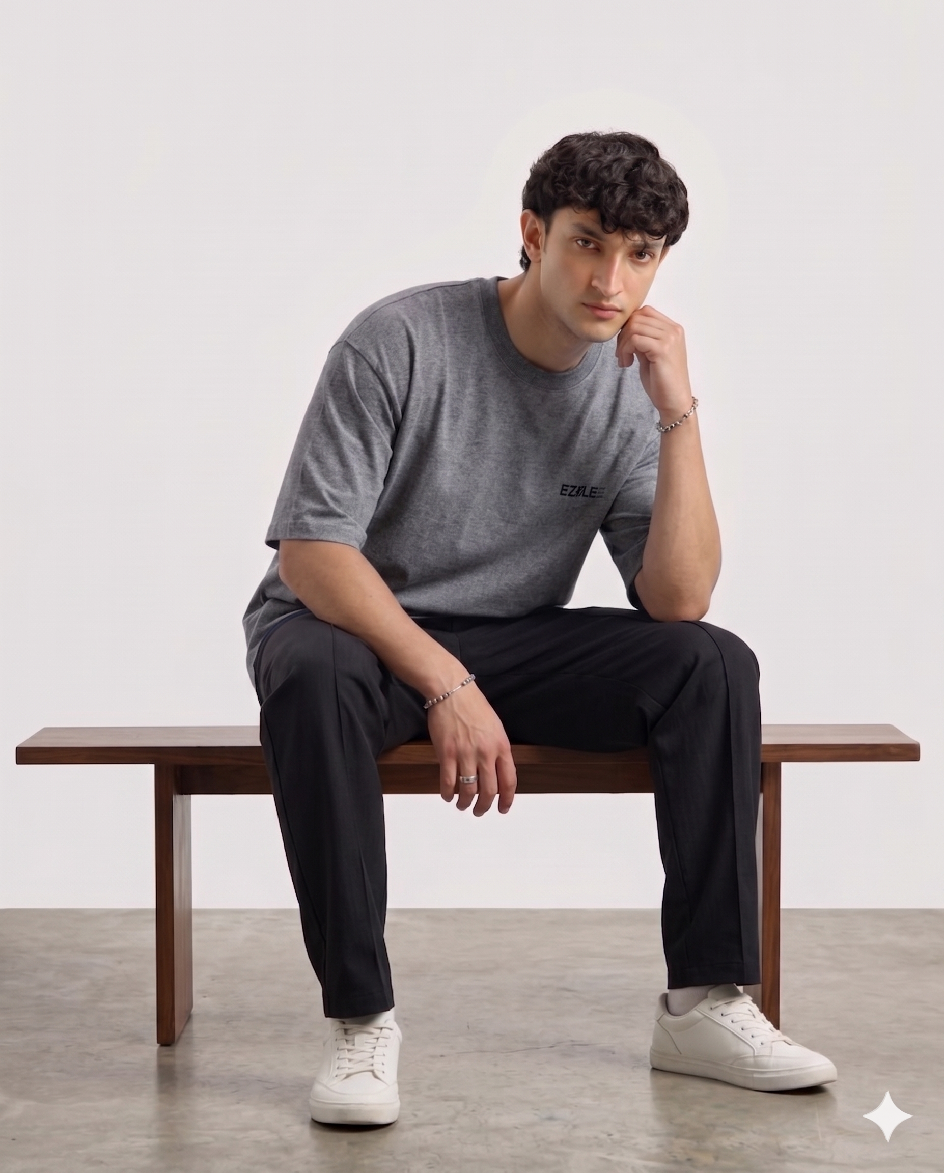 Grey Oversized T-shirt