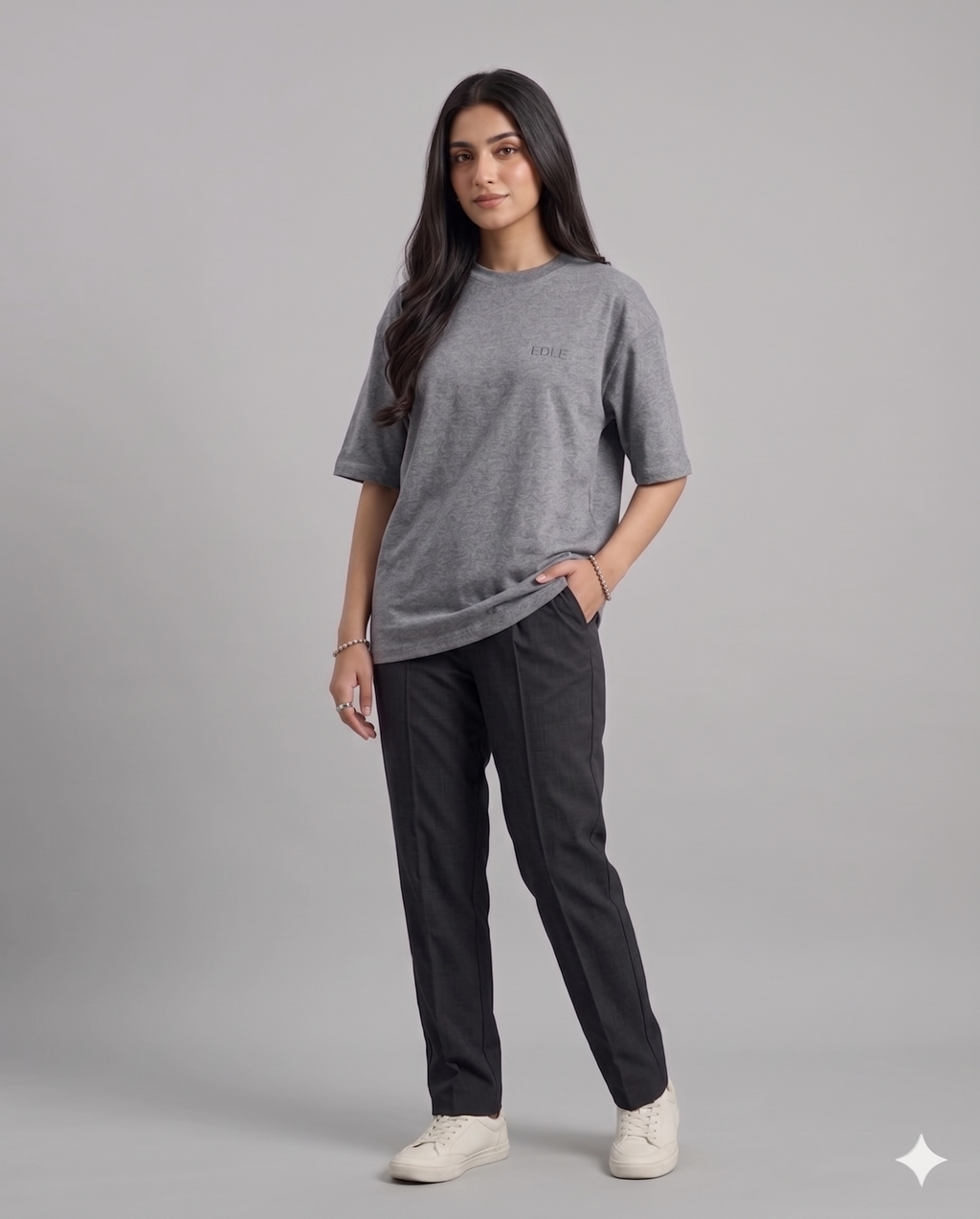 Grey Oversized T-shirt
