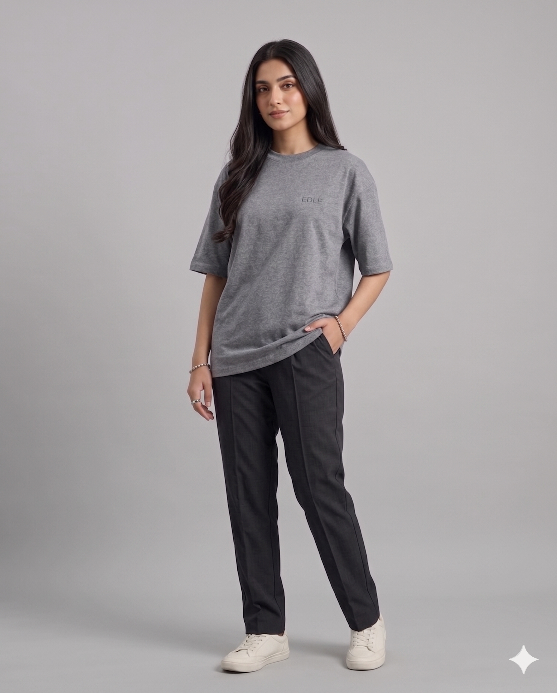 Grey Oversized T-shirt