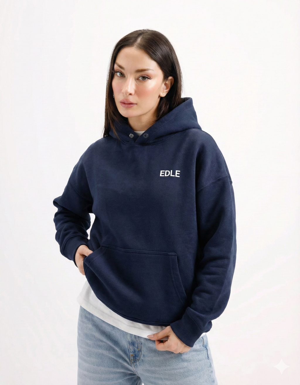 Mid Night Blue Money Hoodie