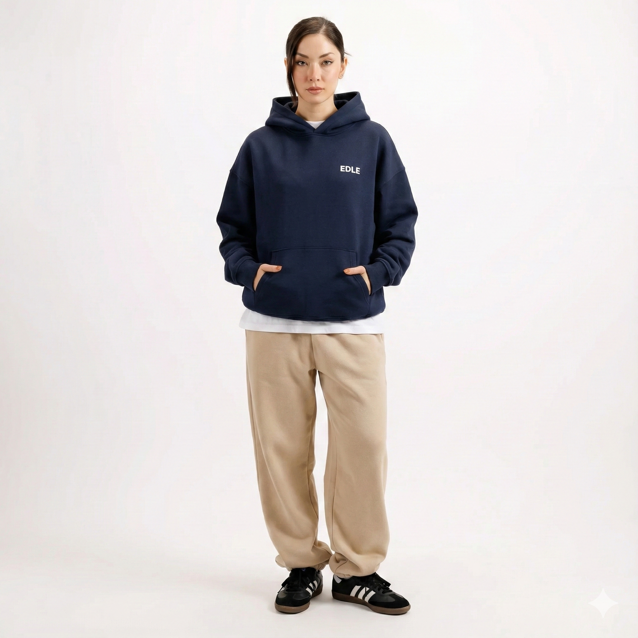 Mid Night Blue Money Hoodie