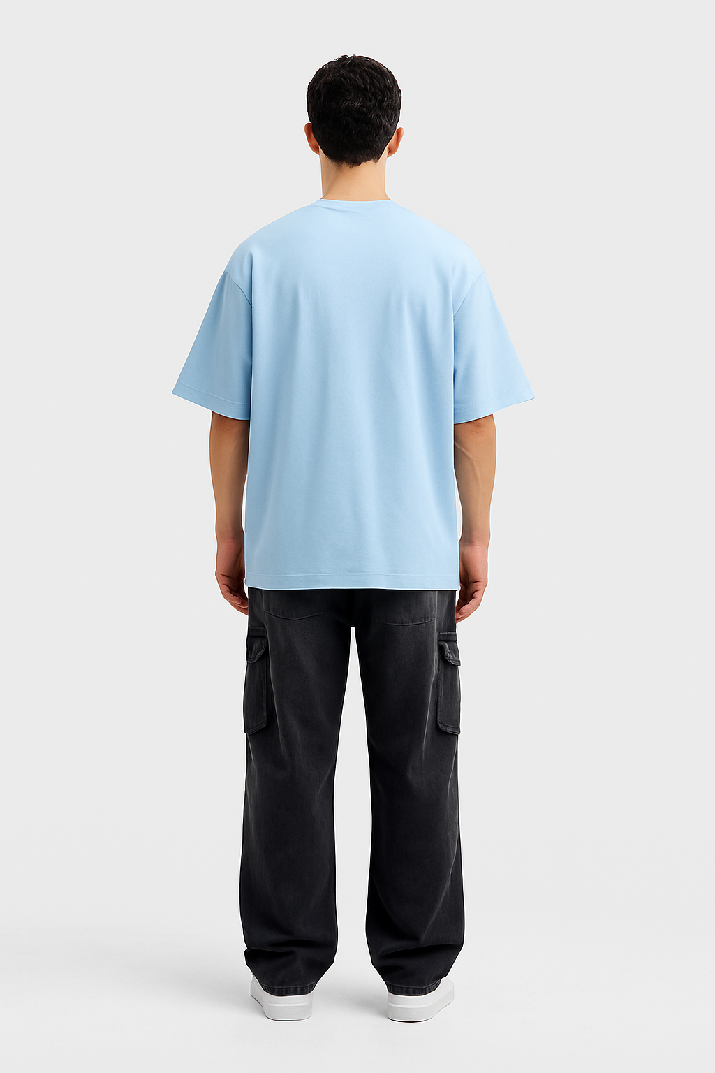 Sky Blue Oversized T-shirt