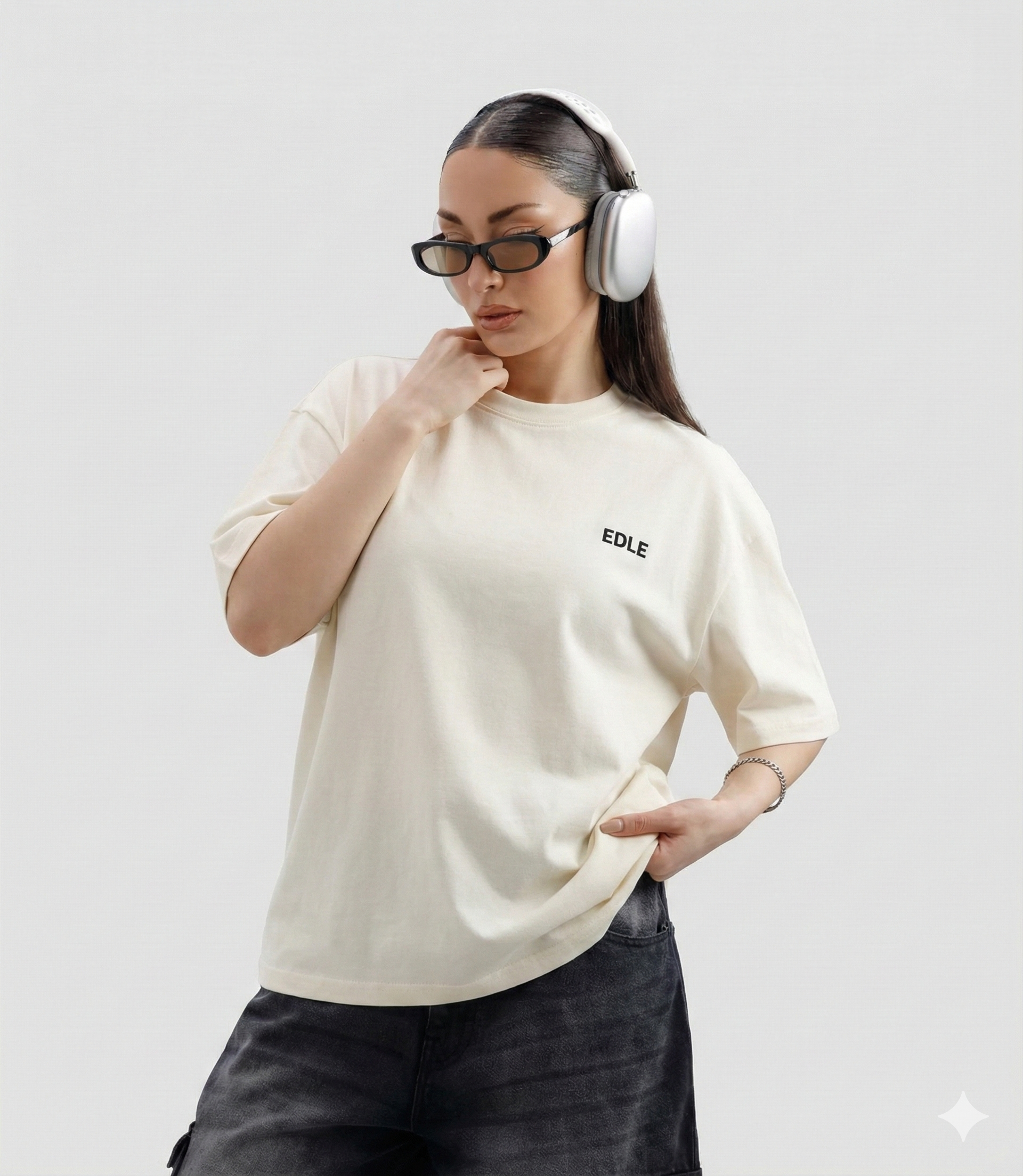 Pack of 3 Dropshoulder shirts