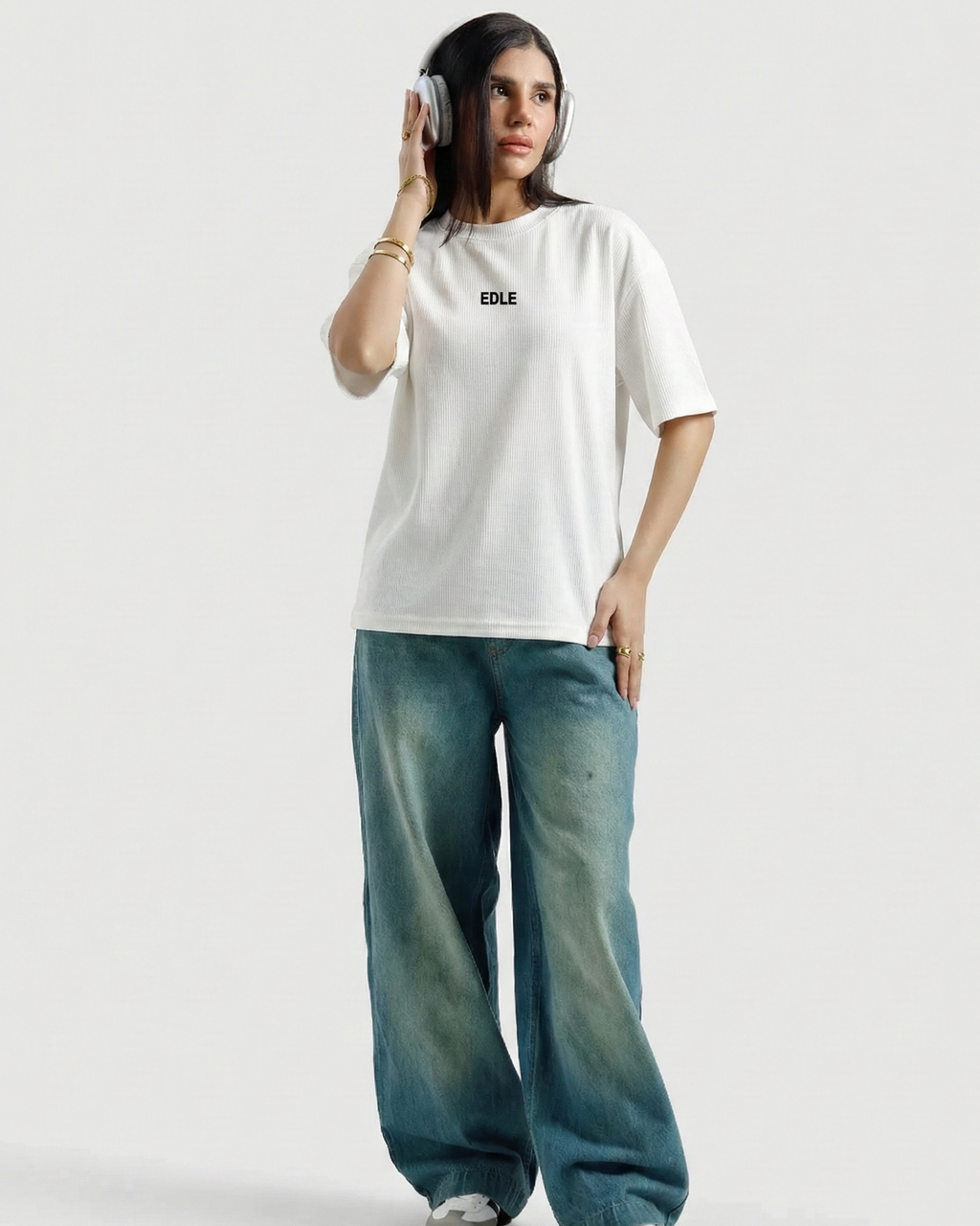 Oversized Classic Thermal T-shirt